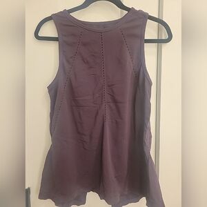Athleta Purple Sleeveless Top Sz Small